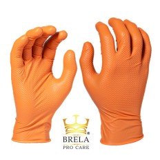 CDC GRIP NITRIL BRELA PRO CARE ORANGE 100ks